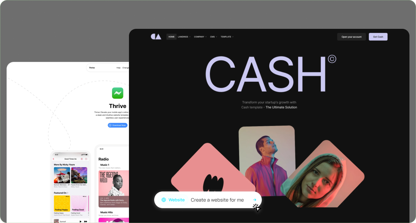 Publish your website without writing a line of code