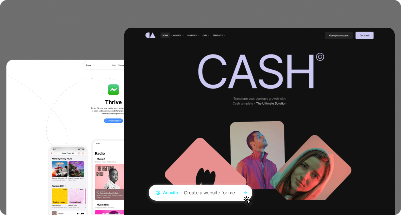 Publish your website without writing a line of code